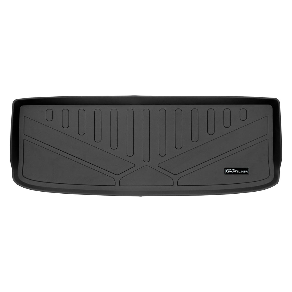 SMARTLINER All Weather Custom Fit Cargo Liner Mat Behind 3rd Row Black Compatible With 2022-2023 Nissan Pathfinder (SE0567)