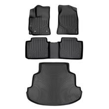 Load image into Gallery viewer, SMARTLINER Floor Mats and Cargo Liner Set Black Compatible With 2014-2019 Toyota Corolla Automatic Transmission (SA0147/B0147/D0147)
