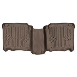 SMARTLINER Custom Fit Floor Mats 2nd Row Liner Tan Compatible With 2007-2014 Toyota Compatible Fortuner (SB1010)