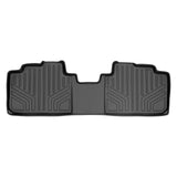 SMARTLINER Custom Fit All Weather Protection Black 2nd Row Liner Compatible With 2010-2016 Cadillac SRX (SB0087)