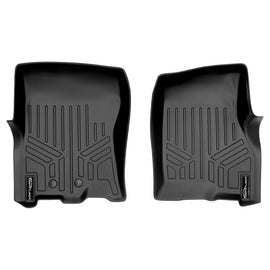 SMARTLINER Floor Mats 1st Row Liner Set Black Compatible With 2011-2017 Ford Expedition/Lincoln Navigator (SA0183)