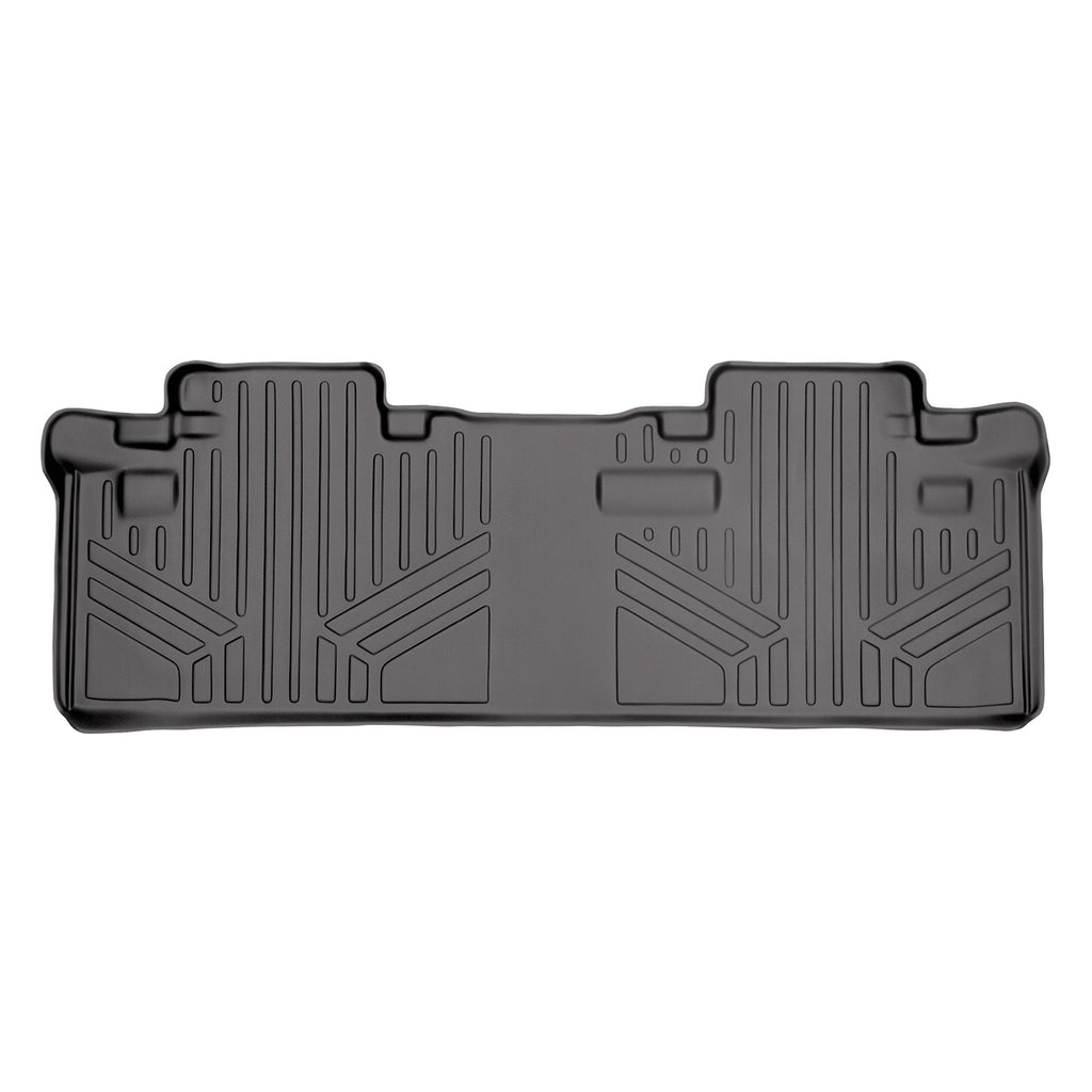 SMARTLINER Custom Fit Floor Mats 2nd Row Liner Grey Compatible With 2011-2020 Toyota Sienna 8 Passenger Model (SB2083)