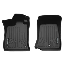 SMARTLINER Custom Fit All Weather Protection Black 1st Row Liners Compatible With 2021-2025 Acura TLX Type S (SA0614-N1)