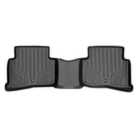 SMARTLINER Custom Fit Floor Mats 2nd Row Liner Black Compatible With 2016-2019 Hyundai Tucson / 2017-2021 Kia Sportage (SB0206)