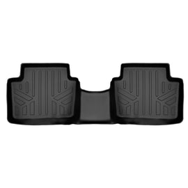 SMARTLINER Custom Fit All Weather 2nd Row Black Floor Mat Liners Compatible With 2019-2023 Mazda 3 (SB0609)