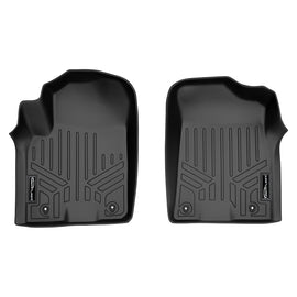 SMARTLINER Custom Fit Floor Mats 1st Row Liner Set Black Compatible With 2017-2018 Armada / 2011-2013 Infiniti QX56 / 2014-2018 QX80 (SA0242)