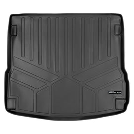 SMARTLINER All Weather Custom Fit Cargo Trunk Liner Floor Mat Black Compatible With 2014-2021 Porsche Macan (SD0215)