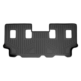 SMARTLINER Floor Mats 3rd Row Liner Black Compatible With 07-17 Expedition EL / Navigator L (SC0185)