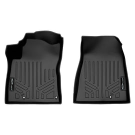 SMARTLINER All Weather Custom Fit Black 1st Row Floor Mat Liner Set Compatible With 2023-2024 Kia Niro PHEV and Hybrid Models (SA0652)