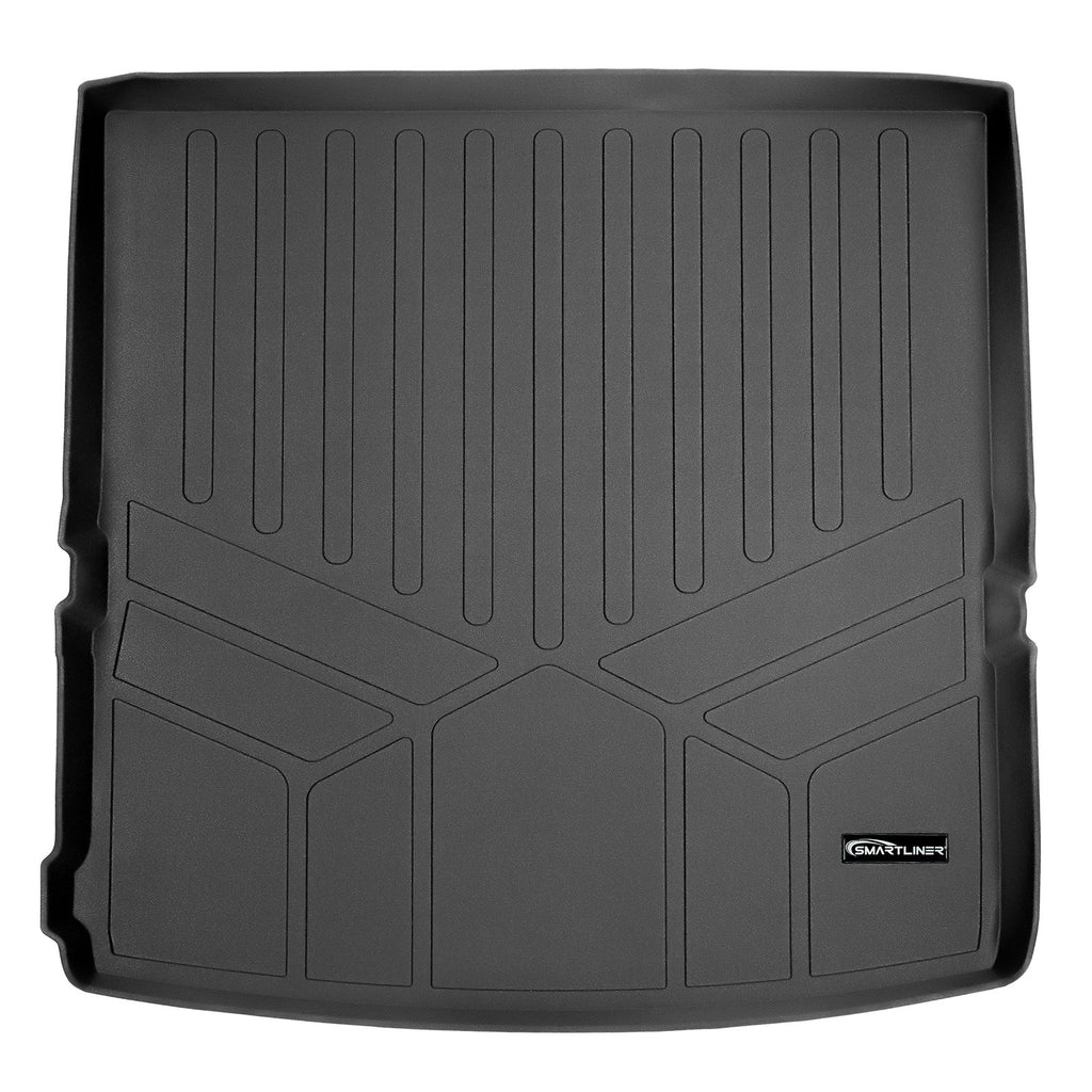 SMARTLINER Custom Fit All Weather Protection Black Cargo Liner behind the 2nd Row Seats Compatible With 2010-2020 Dodge Journey (SD0198)