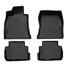 Load image into Gallery viewer, SMARTLINER Custom Fit All Weather 2 Row Black Floor Mat Liner Set Compatible With 2018-2023 Kia Stinger Models) (SA0554/B0554)