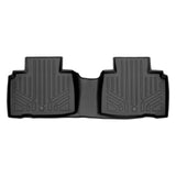 SMARTLINER Custom Fit All Weather Protection Black 2nd Row Liner Compatible With 2019-2023 Lincoln Nautilus (SB0446-N1)