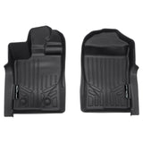 SMARTLINER Custom Fit All Weather Protection Black 1st Row Liners Compatible With 2024-2025 Ford Ranger (SA0748)