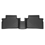 SMARTLINER All Weather Custom Fit Black 2nd Row Floor Mat Liner Set Compatible With 2023-2024 Kia Niro PHEV (SB0706)