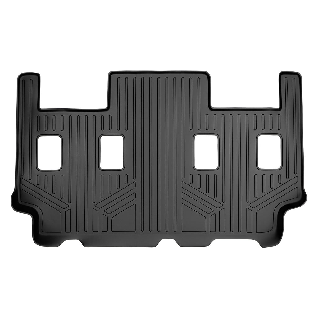 SMARTLINER Floor Mats 3rd Row Liner Compatible With 2007-2017 Expedition EL/Navigator L (SC0186)