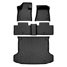 Load image into Gallery viewer, SMARTLINER Custom Fit All Weather 2 Row Floor Mats &amp; Cargo Liner Set Black Compatible With 2022-2023 Infiniti QX55/2019-2020 Infiniti QX50 (SA0587/B0587/D0587)
