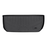 SMARTLINER All Weather Custom Fit Cargo Trunk Liner Floor Mat Behind 3rd Row Black Compatible With 2008-2017 Traverse / Enclave (SD0044)
