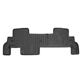 SMARTLINER Custom Fit All Weather Protection Black 2nd Row Liner Compatible With 2007-2016 GMC Acadia (SB0043-N3)