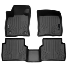 Load image into Gallery viewer, SMARTLINER All Weather Protection Custom Fit Black 2 Row Floor Mat Liner Set Compatible With 2020-2024 Lincoln Corsair (SA0709/B0709)