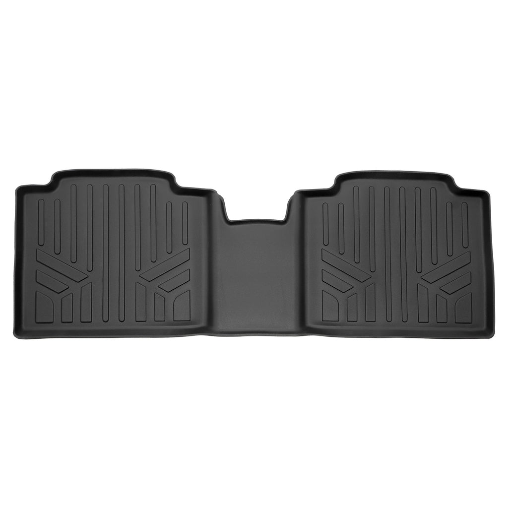 SMARTLINER All Weather Protection Custom Fit Black 2nd Row Floor Mat Liner Set Compatible With 2023-2024 Lexus RZ (SB0702)
