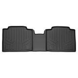 SMARTLINER All Weather Protection Custom Fit Black 2nd Row Floor Mat Liner Set Compatible With 2023-2024 Lexus RZ (SB0702)