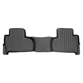SMARTLINER Custom Fit Floor Mats 2nd Row Liner Black Compatible With 2015-2020 Chevrolet Tahoe / GMC Yukon (SB0153)