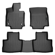 Load image into Gallery viewer, SMARTLINER Custom Fit Floor Mats 2 Row Liner Set Black Compatible With 2019-2023 Toyota RAV4 - No Hybrid Models (SA0418/B0418)