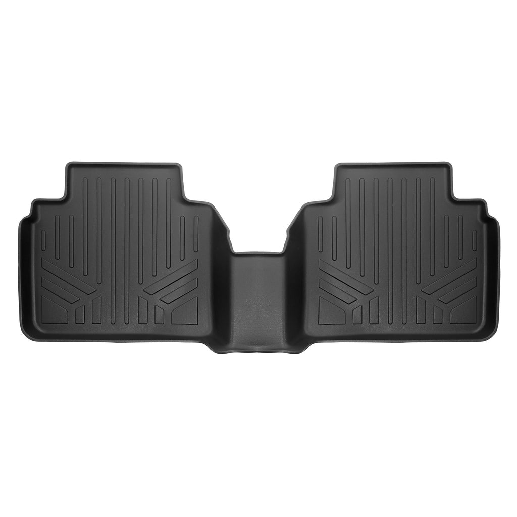 SMARTLINER Custom Fit All Weather Protection Black 2nd Row Liner Compatible With 2023-2025 Honda Accord Hybrid (SB0692-N1)