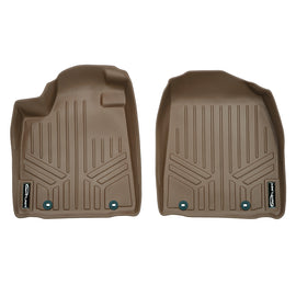 SMARTLINER Custom Fit Floor Mats 1st Row Liner Set Tan Compatible With 2013-2015 Lexus RX350/RX450h (SA1117)