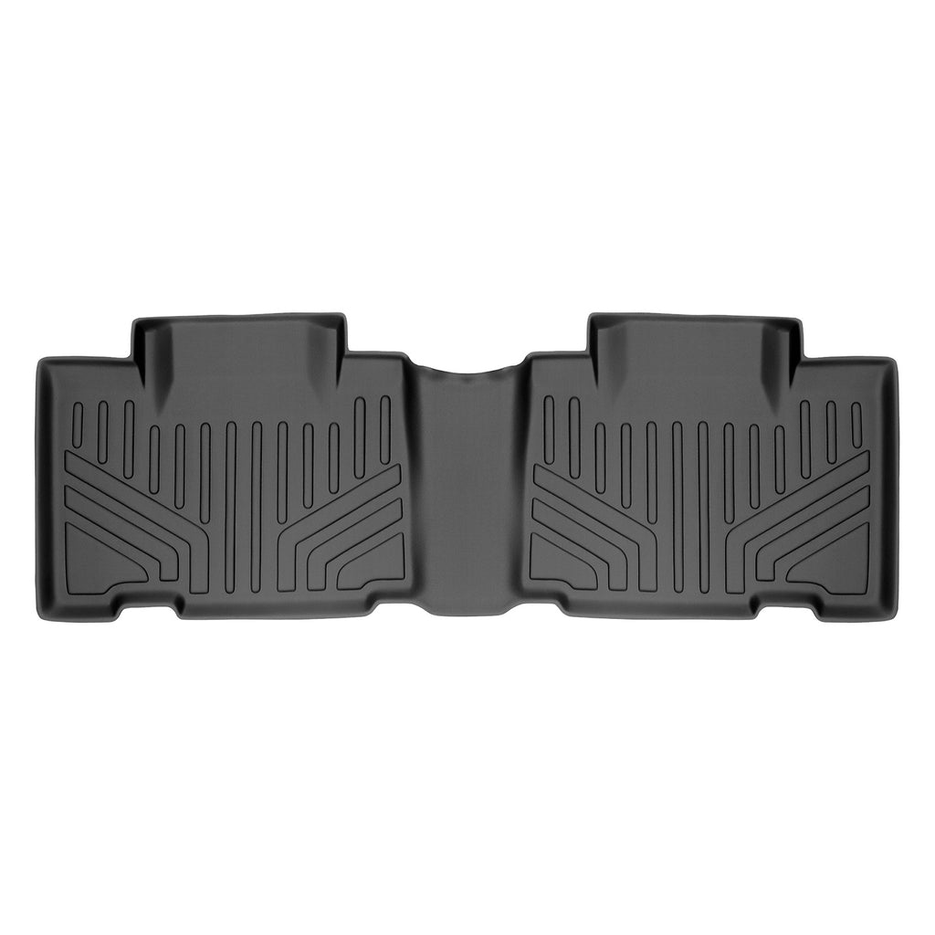 SMARTLINER Custom Fit All Weather Protection Black 2nd Row Liner Compatible With 2013-2018 Toyota RAV4 (SB0134)