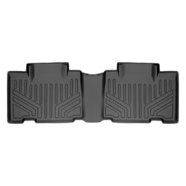 SMARTLINER Custom Fit All Weather Protection Black 2nd Row Liner Compatible With 2013-2018 Toyota RAV4 (SB0134)