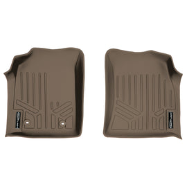 SMARTLINER Custom Fit Floor Mats 1st Row Liner Set Tan Compatible With 2012-2015 Toyota Compatible Fortuner (SA1100)