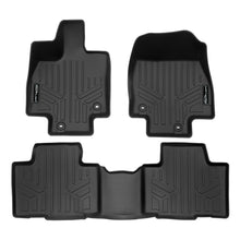 Load image into Gallery viewer, SMARTLINER Custom Fit All Weather Protection Black 2 Row Floor Mat Liner Set Compatible With 2024 Toyota Grand Highlander (SA0719/B0719)