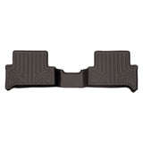 SMARTLINER Custom Fit Floor Mats 2nd Row Liner Cocoa Compatible With 2015-2022 Chevy Colorado / GMC Canyon Extended Cab (SB3227)