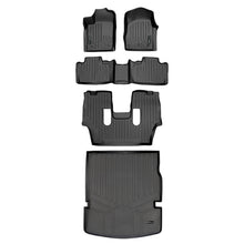 Load image into Gallery viewer, SMARTLINER Floor Mats and Cargo Liner Behind 2nd Row Compatible With 13-16 Durango with 1st Row Dual Floor Hooks and 2nd Row Bucket Seats (SA0127/B0071/C0233/D0113)