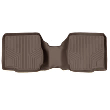 Load image into Gallery viewer, SMARTLINER Custom Fit Floor Mats 2nd Row Liner Tan Compatible With 2011-2019 Ford Explorer with 2nd Row Center Console (SB1109)