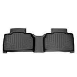 SMARTLINER All Weather Custom Fit Floor Mats 2nd Row Liner Black Compatible With 2020-2023 Ford Explorer (SB0423)