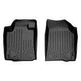 SMARTLINER Custom Fit All Weather Protection Black 1st Row Liners Compatible With 2013-2018 Nissan Altima (SA0144)