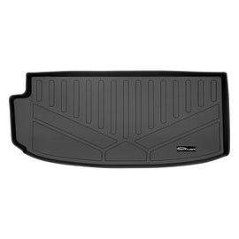 SMARTLINER All Weather Custom Fit Cargo Trunk Liner Floor Mat Behind 3rd Row Black Compatible With 2018-2021 Chevrolet Traverse (SE0343)