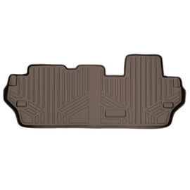 SMARTLINER Custom Fit Floor Mats 3rd Row Liner Tan Compatible With 2011-2020 Toyota Sienna 8 Passenger Model Only (SC1083)