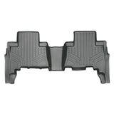 SMARTLINER All Weather Custom Fit Floor Mats 2nd Row Liner Grey Compatible With 2010-2022 Toyota 4Runner / 2010-2022 Lexus GX460 (SB2120)