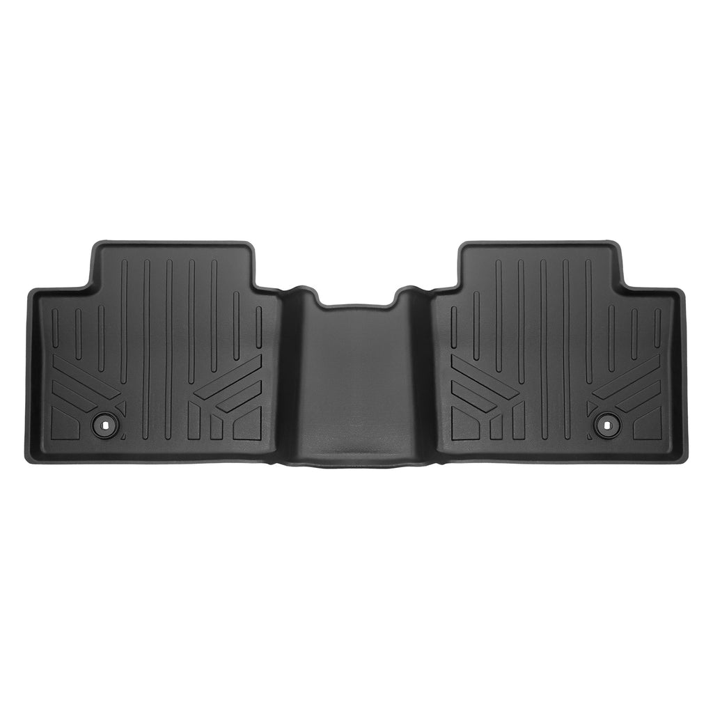 SMARTLINER Custom Fit All Weather Protection Black 2nd Row Liner Compatible With 2023-2025 Toyota Crown (SB0694)