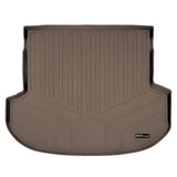SMARTLINER All Weather Custom Fit Cargo Liner Trunk Floor Mat Tan Compatible With 2019-2020 Hyundai Santa Fe 5 Passenger Models (SD1411)