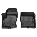 SMARTLINER All Weather Protection Custom Fit Black 1st Row Floor Liner Set Compatible With 2018-2024 Transit Connect With Vinyl Flooring and without secondary footrest (SA0749)
