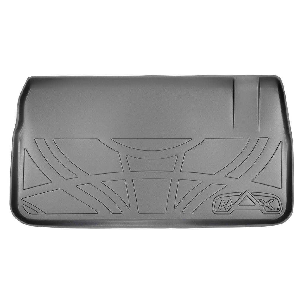 SMARTLINER Custom Cargo Trunk Liner Floor Mat Behind 3rd Row Seat Grey Compatible With 2008-2020 Grand Caravan / 2008-2016 Town Country (SD2046)