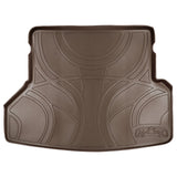 SMARTLINER All Weather Custom Fit Cargo Trunk Liner Floor Mat Behind 2nd Row Tan Compatible With 2008-2013 Toyota Highlander (SD1057)