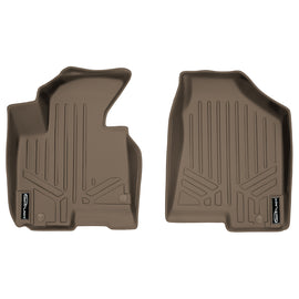 SMARTLINER Custom Fit Floor Mats 1st Row Liner Set Tan Compatible With 2011-2013 Kia Sportage / 2010-2013 Hyundai Tucson (SA1056)