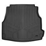 SMARTLINER All Weather Protection Custom Fit Black Cargo Liner Compatible With 2022-2024 Mercedes Benz C-Class (SD0740)