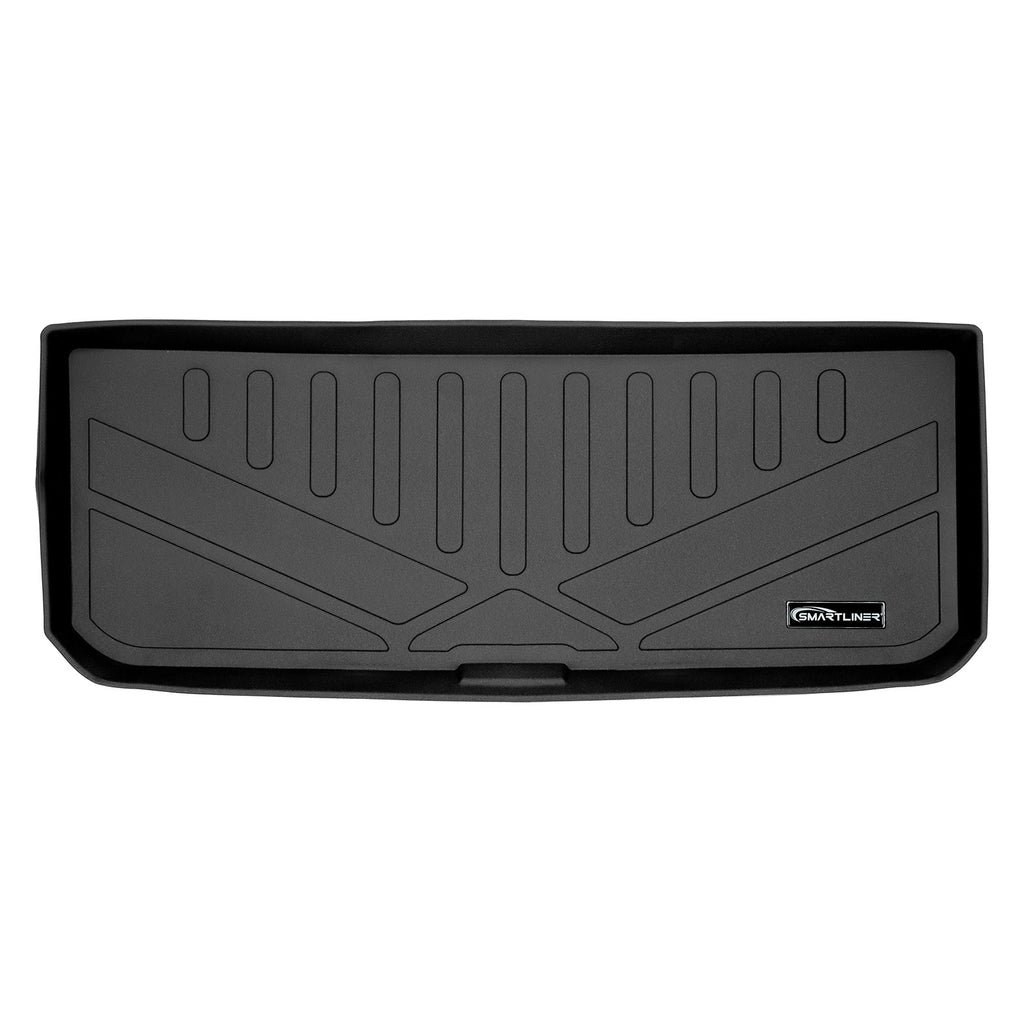 SMARTLINER Cargo Trunk Liner Floor Mat Black Compatible With 2016-2022 Honda Pilot (SE0219)