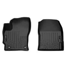 SMARTLINER Custom Fit Floor Mats 1st Row Liner Set Black Compatible with 2019-2024 Toyota Corolla Hatchback (SA0428)